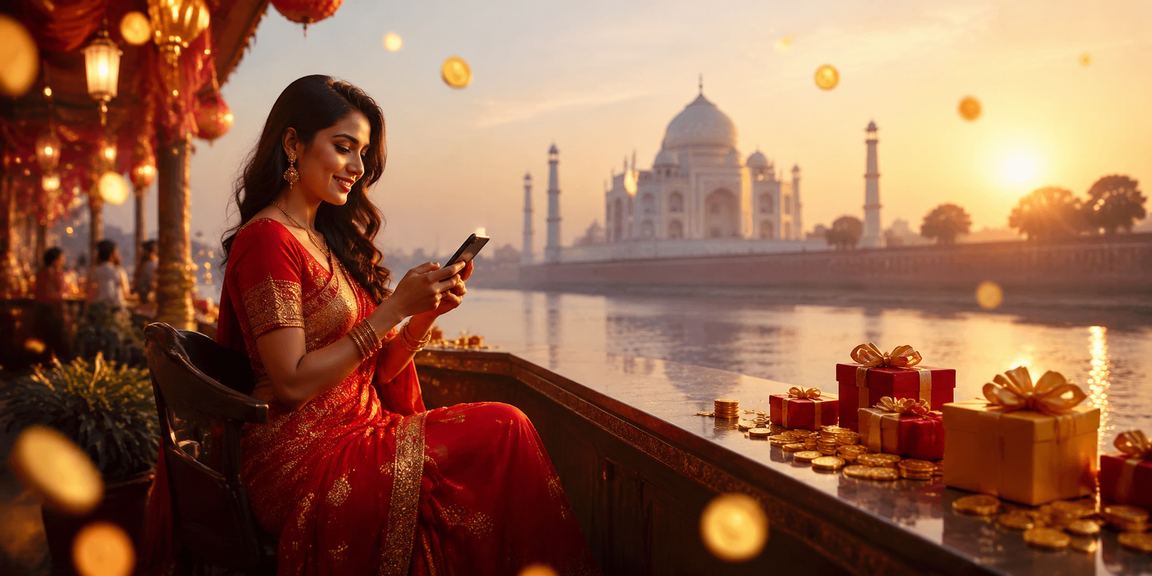 User experience completing payment process at historical Agra city